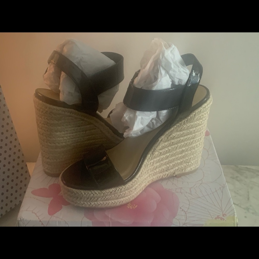 NWT- Platform Wedge Sandals- Great for Summer!